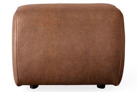 Resim ARYA DERİ BENCH, KAHVERENGİ 