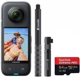 Resim Insta360 X3 360 Derece Kamera Bullet Time Kit 