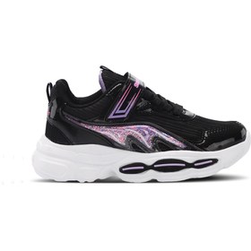 Resim Slazenger NOBLE I Kız Çocuk Sneaker Ayakkabı Siyah 