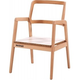 Resim Masifart Miran Bella Sandalye Cilasız Ham Ham 