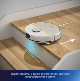 Resim Philips 3 Ü 1 Arada Islak & Kuru Premium Istasyonlu Robot Süpürge | 5000pa Emiş, 180dk, Hepa Filtreli 