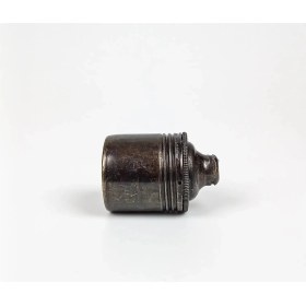 Resim Retro Vitrini Dekoratif E27 Metal Düz Eskitme Renk Duy (1 ADET) 