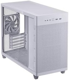 Resim Asus Prime AP201 1 Fanlı Beyaz mATX Bilgisayar Kasası Outlet 