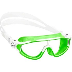 Resim Cressi Baloo Çocuk Yüzücü Gözlüğü Yeşil-beyaz Tek Renk 