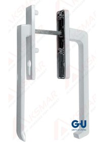 Resim TAM OTOMATİK SÜRME İÇİN ÇİFT TARAFLI KAPI KOLU (BİR TARAFI BASIK) - BEYAZ 
