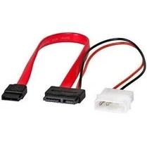 Resim Keepro Mini Sata Molex Sata Kablo 7+6 Pin Slimline 4 Pin Ide Sata Kablo 13 Pin Mini Sata Sata Kablo 