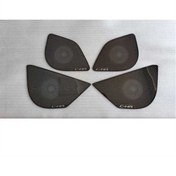 Resim Toyota C-hr 2016-2019 Hoparlör Kaplama Tıtanyum Sıyah 