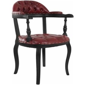 Resim Majesta Kapitoneli Classic Sandalye Siyah 