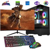 Resim i7 13700F 16GB DDR4 1TB m2 12GB RTX4070 24\ 100Hz Monitörlü Oyun Bilgisayarı 