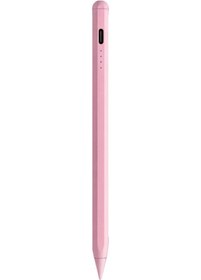 Resim Büro Ev Ofis Bilgisayarı İçin Pembe Ios Uyumlu Dokunmatik Stylus Kalem 