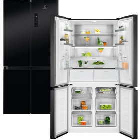 Resim Electrolux ELT9VE52M0 522 L No-frost Gardrop Tipi Buzdolabı Siyah 