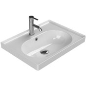 Resim Cerastyle Turkuaz Arya Etajerli Lavabo 60 x 45 CM 