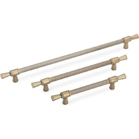 Resim 4696 Klasik Kulp Antik Renk 192 mm Renksiz Tek Ebat SSY4695 0192 Abm-Abm 