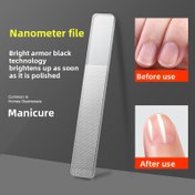 Resim 5 adet Kore Nano Parlatma Cam Tırnak Dosyası - Ultra-İnce Mikro-Parçacık Tırnak Cilası, Manikür ve Pedikür için Çizmez Tırnak Öğütücü, Alkol-Free, 1mm-5mm Kalınlık, Dikdörtgen Şekil, Tırnak Bakım Aracı, Manikür Aksesuarı, Şık Tasarım, Dayanıklı Yapı, Tırnak Dosyası Tırnak Teknisyeni için, Tırnak Dosyası Tırnak Sanatı için, Tırnak Dosyası Naile için, Tırnak Dosyası Erkekler için, Kristal Tırnak Dosyası, Tırnak Pürüzsüz, Profesyonel Tırnak Dosyası, Tırnak Teknisyeni Malzemeleri, Tırnak Dosyası v 