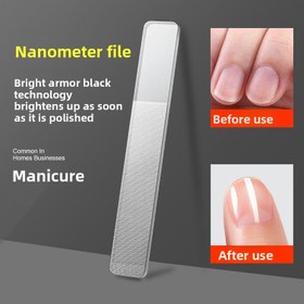 Resim 5 adet Kore Nano Parlatma Cam Tırnak Dosyası - Ultra-İnce Mikro-Parçacık Tırnak Cilası, Manikür ve Pedikür için Çizmez Tırnak Öğütücü, Alkol-Free, 1mm-5mm Kalınlık, Dikdörtgen Şekil, Tırnak Bakım Aracı, Manikür Aksesuarı, Şık Tasarım, Dayanıklı Yapı, Tırnak Dosyası Tırnak Teknisyeni için, Tırnak Dosyası Tırnak Sanatı için, Tırnak Dosyası Naile için, Tırnak Dosyası Erkekler için, Kristal Tırnak Dosyası, Tırnak Pürüzsüz, Profesyonel Tırnak Dosyası, Tırnak Teknisyeni Malzemeleri, Tırnak Dosyası v 
