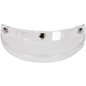 Resim Mufunye 3-kanca Tabanlı Güneş & Rüzgar Koruyucu, Uv Engelledi, Sis Ve Çizik Direnci, Açık Yüz Kaskları İçin, Şeffaf Renk Transparent 