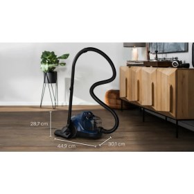 Resim Siemens IQ300 Toz Torbasız Süpürge Mavi 