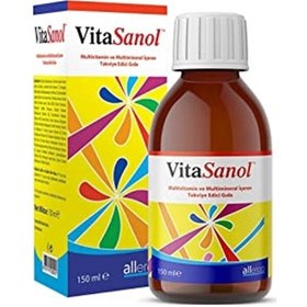 Resim Vitasanol Multivitamin Multimineral Şurup 150Ml 