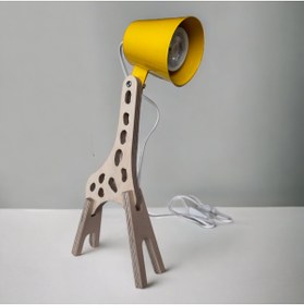 Resim Genel Markalar Ahşap Masa Lambası, Giraffe , Çocuk Odası Aydınlatma, Dekoratif Masa Aydınlatma 003 