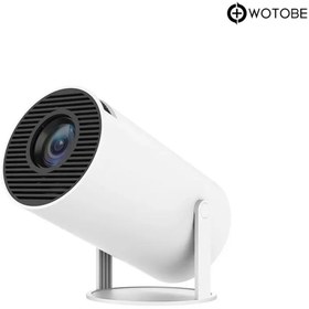 Resim Genel Markalar 180 Derece Ayarlanabilir Taşınabilir Kablosuz 2.4G 5G WiFi Ultra HD Projektör 