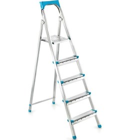 Resim Perilla GI200 11004 4+1 Basamaklı Metal Merdiven 