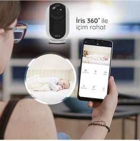 Resim Bilicra Iris 3mp 360 Akıllı Kamera 