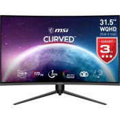 Resim MSI 31.5" G32CQ5P 2560x1440 (WQHD) CURVE 1500R VA 170HZ 1MS ADAPTIVE-SYNC GAMING MONITOR 
