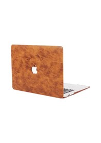 Resim Apple Uyumlu MacBook Air Kılıf 13 İnç Deri Leat01 Eski Usb'li Model 2010-2017 A1369 A1466 İle Kahverengi 