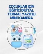 Resim Dijital Termal Yazıcılı Mini Kamera Hd Video & Anında Fotoğraf Çıktısı 