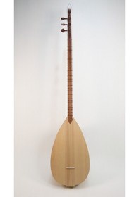 Resim Telli Çalgı Yapım Si Kesik 40,5 Tekne Oyma Dut Profesyonel Bağlama 