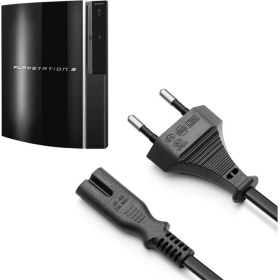 Resim Pop Konsol Ps3 Güç Kablosu Playstation 3 Uyumlu Güç Kablosu Power 2 Pin Kablo 
