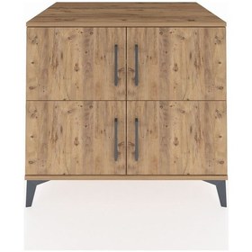 Resim Kronos Şifonyer 3 Raflı 4 Kapaklı 88x59x80 Çam-çam Çam 