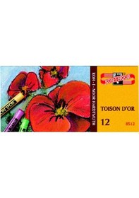 Resim Kohinoor Toison D'or Toz Pastel Boya 12li 