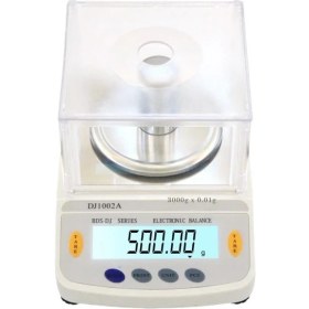 Resim DJ602A Kefeli Hassas Terazi 3000 G Kapasiteli, 0.01 G Hassasiyetle Profesyonel Ölçüm Nemere 