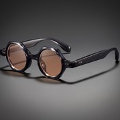 Resim 1 Çift Vintage Yuvarlak Gözlük - Siyah Çerçeve, Tam Kenarlı Retro Gözlükler, Erkek ve Kadınlar için Unisex - Doğum Günü/Noel/Cadılar Bayramı/Parti Aksesuarları - Temizlik Bezi Dahil - Normal Uyum (132-138mm) - Reçetesiz Moda Gözlükleri, Trendy Gözlükler, Dayanıklı Yapım, Yüksek Kaliteli Lensler, Fotoğraf Aksesuarları, Klasik Tasarım, Sağlam Yapı, Kostüm Tutkunları İçin 