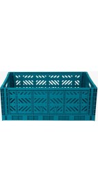 Resim Aykasa 604022 Maxibox Peacock Green Katlanabilir Kasa 