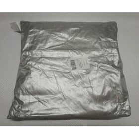 Resim Yarım Araba Kapak Evrensel Sıradan Suv Kapak Isıyı Önlemek Soğuk Güneş Yağmur Kar Anti Uv Güneşlik Kar Örtüsü Gümüş Xl 