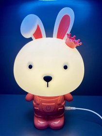 Resim doğan hediyelik Tavşan 3 Kademe Led Işıklı Çocuk Masa Gece Lambası-3d Galaxy Kuromi Hello Kitty Sevgili Oyuncak 