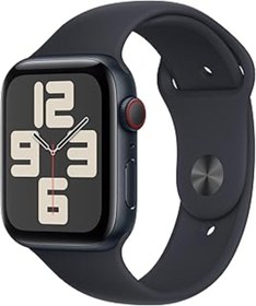 Resim Serero Apple Watch Se (2. NESİL, 2023) Gps Cellular 44 Mm Gece Yarısı Alüminyum Kasa Akıllı Saat Ve Gece 