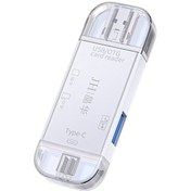 Resim Jinghua Usb2.0 Çok Fonksiyonlu Kart Okuyucu Sd/tf Çift Kart Yuvası Cep Telefonu Bilgisayar Kartı Okuyucu Beyaz 