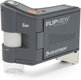 Resim Celestron 44314 FlipView El Tipi LCD Mikroskop Gri 