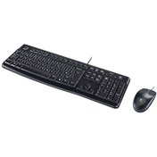 Resim Logitech Mk120 Klavye & Mouse Seti Kablo-siyah 