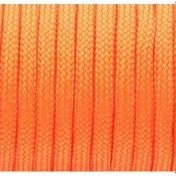 Resim Snapbuy 30m 4mm Paracord Halat - Kamp Ve Yürüyüş İçin El Yapımı Dıy Örgülü İp Turuncu 