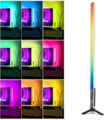 Resim Wondernest Luxceo Mood1 85cm Rgb Atmosfer Led Çubuk, Video/fotoğraf Dolgu Işığı, Tripod Yok El Taşınabilir, Taşınabilir Video Fotoğraf Dolgu Işığı 
