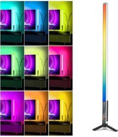 Resim Wondernest Luxceo Mood1 85cm Rgb Atmosfer Led Çubuk, Video/fotoğraf Dolgu Işığı, Tripod Yok El Taşınabilir, Taşınabilir Video Fotoğraf Dolgu Işığı 