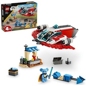 Resim LEGO® Star Wars™: Young Jedi Adventures Crimson Firehawk™ 75384 4+ Yaratıcı Oyuncak Yapım Seti - 136 Parça 