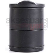 Resim Siyah Renk Araç İçi Küllük Kapaklı 