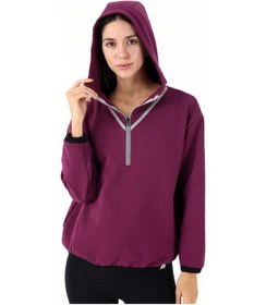 Resim Scorp Tracer Kadın Spor Sweatshirt Mürdüm Standart Çok Renkli 