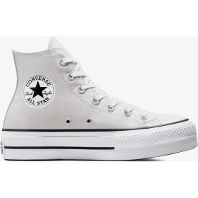 Resim Converse Chuck Taylor All Star Lift Kadın Gri Platform Sneaker 