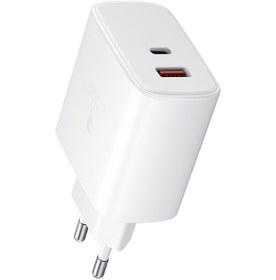 Resim Zuidid 27W USB + Type-C 2 Portlu Hızlı Şarj Aleti Adaptörü 